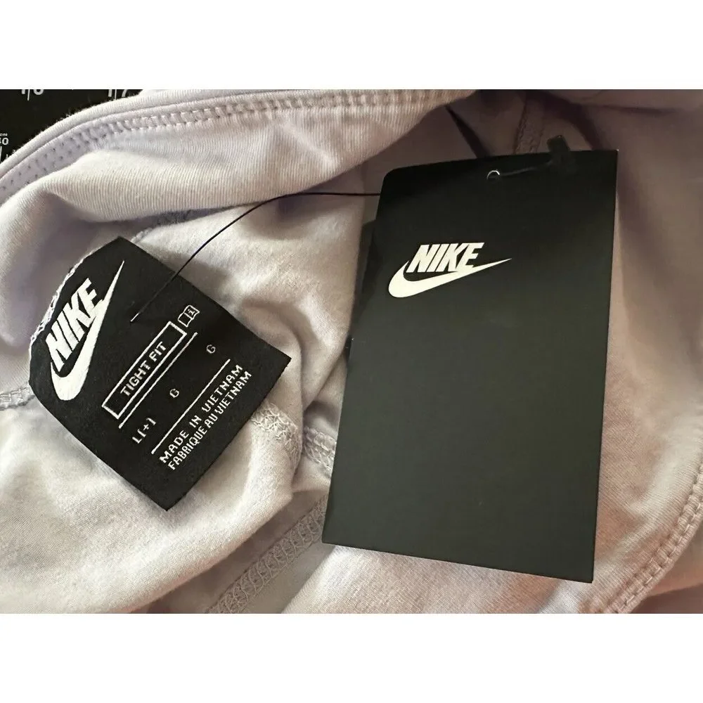 Nike Sportswear Big Kids' (Girls') High-Waisted Leggings‎ Lavender Sz Large NWT